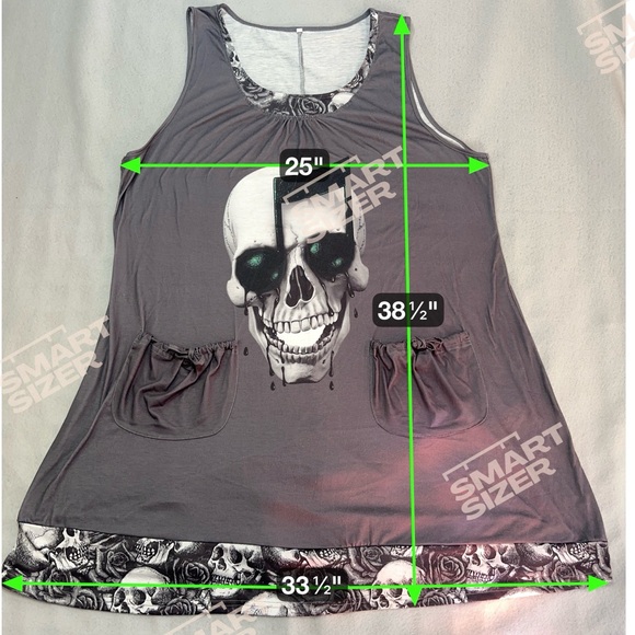 Skull Tank Dress - Picture 3 of 4